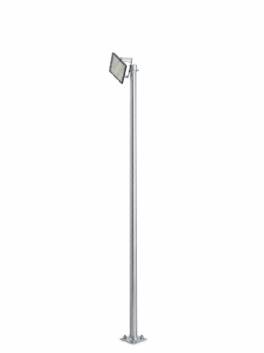 Aluminium lichtmast 4 meter met standaard LED Floodlight