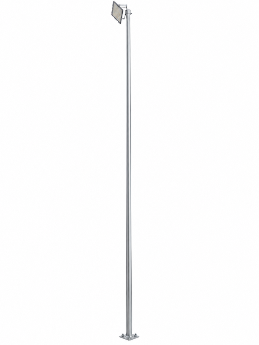 Aluminium lichtmast 8 meter met standaard LED Floodlight